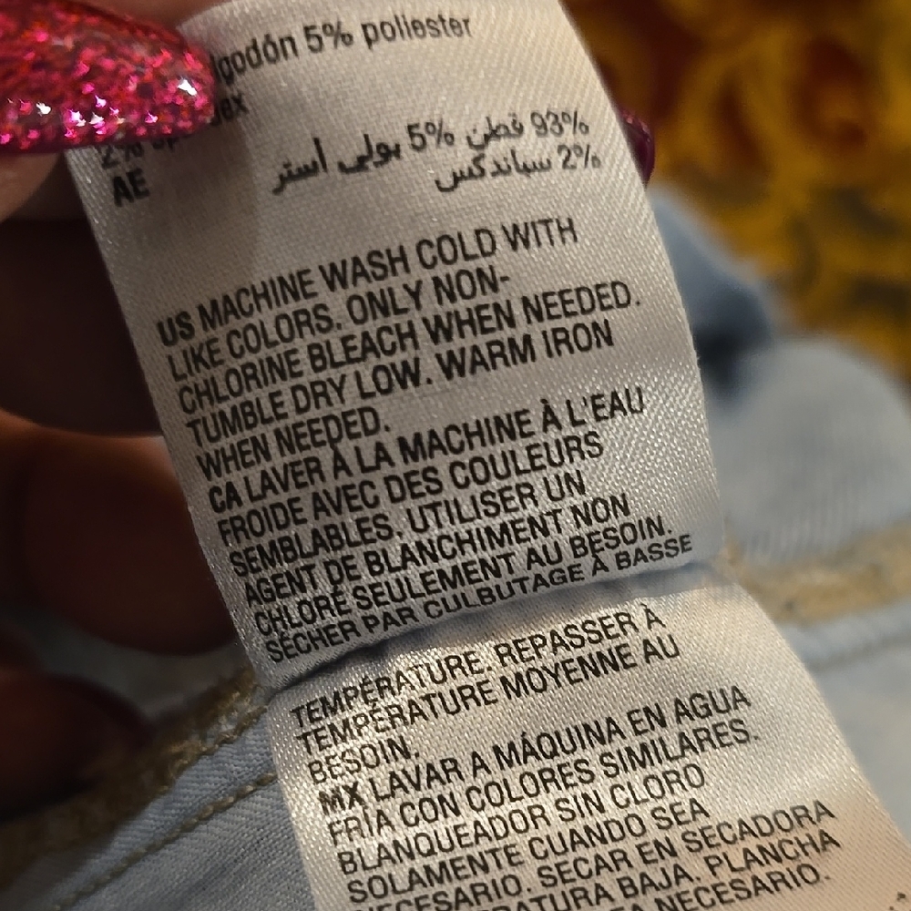 Sun + Stone Light Blue Relaxed Cargo Jeans - Picture 4 of 7